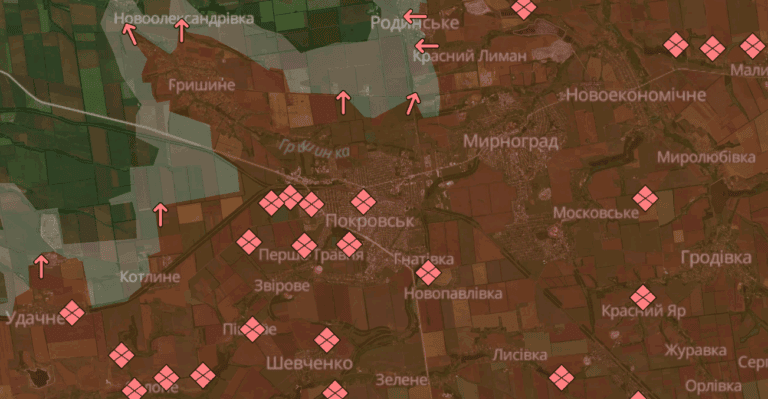 Аналітики заявили про окупацію Покровська та Мирнограда: військові кажуть, що бої тривають