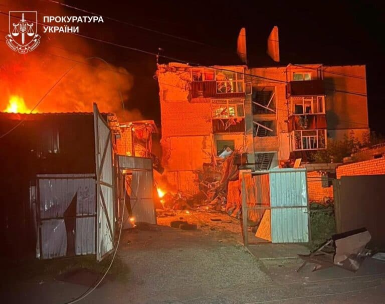 Российские войска ночью атаковали Харьковскую область: погибли три человека, ранены еще 22