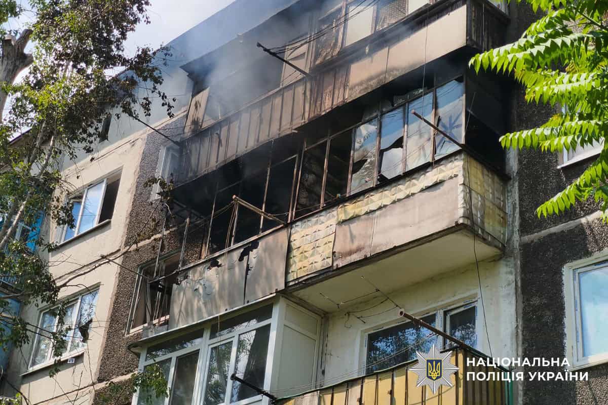 Наслідки авіаудару по Ясногірці Краматорської громади, де загинув цивільний чоловік