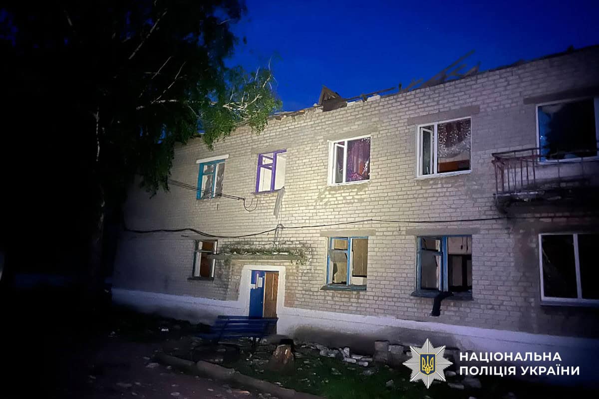 Наслідки російського удару по Дружківці 10 червня 2026 року на Донеччині