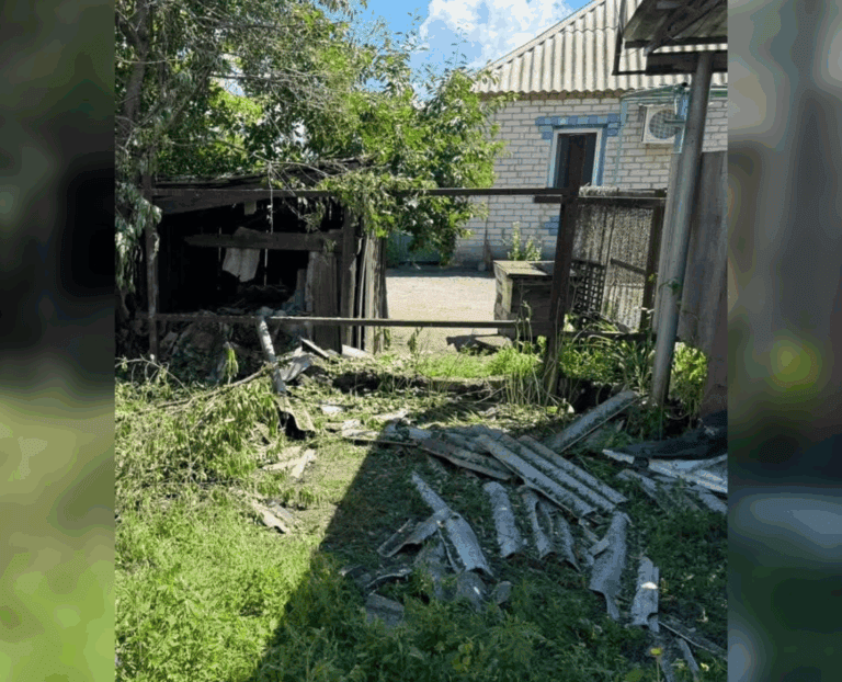 16 июня россияне дважды обстреляли Славянскую громаду: есть раненый