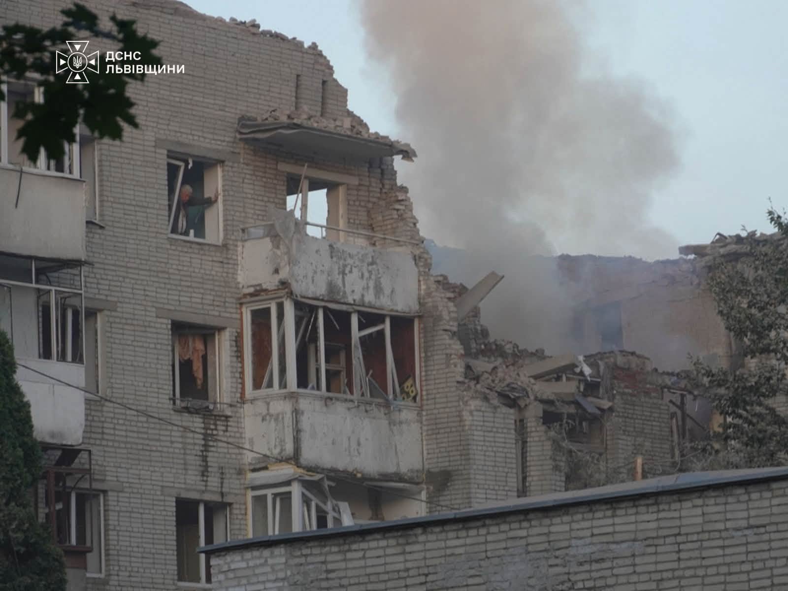 Зруйновані будинки у Радушному після російського удару 30 липня