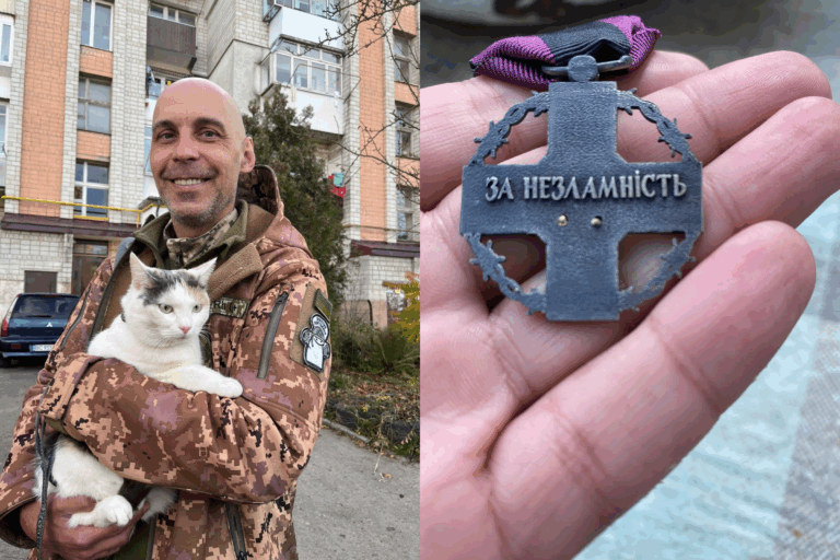 Ветеран из Донетчины Евгений Шибалов отказался от награды «За стойкость» — отправил её в Офис президента