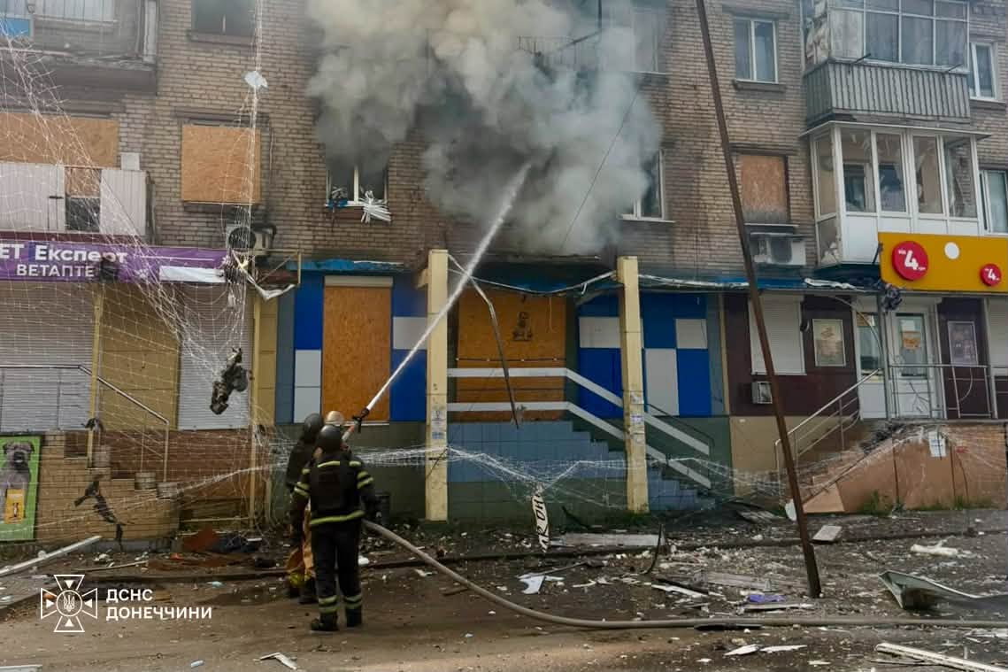 Троє поранених через російські удари по Словʼянську та Краматорській громаді 5 серпня: що відомо
