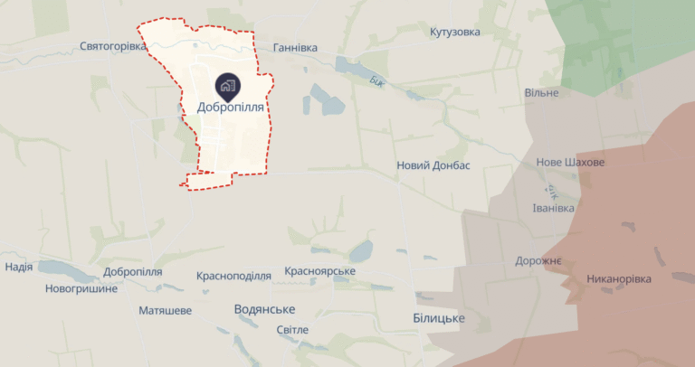 Пушилін заявив, що росіянам лишилося близько 5 км до Добропілля. Військові запевняють, що окупанти перебільшують