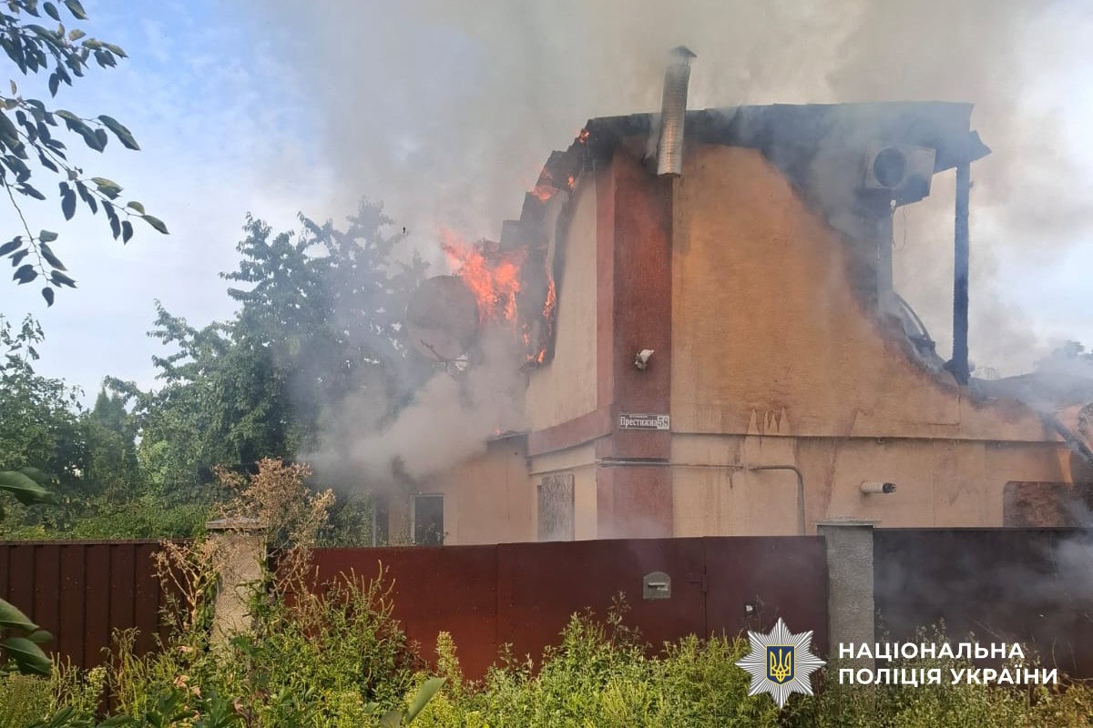 Пошкоджені будинки після російської атаки на Слов’янськ