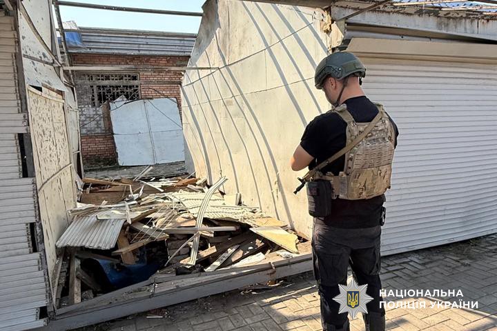 Руйнування цивільної забудови в Донецькій області внаслідок обстрілів