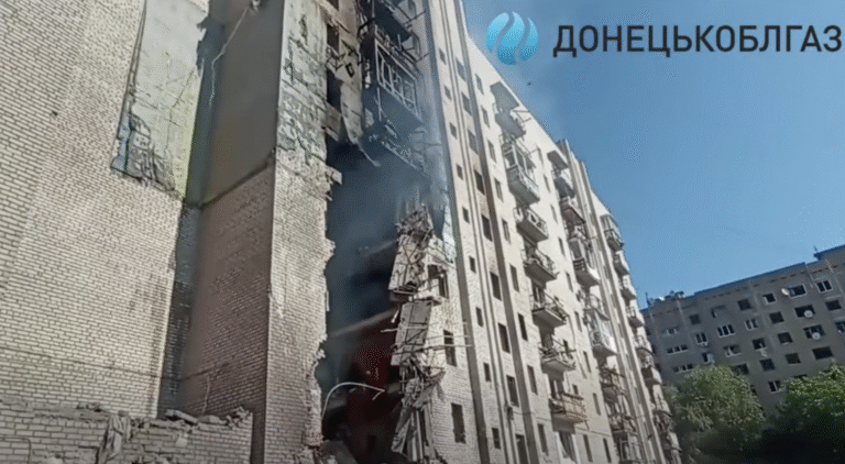 У Краматорську 176 абонентів залишилися без газу після атаки РФ 