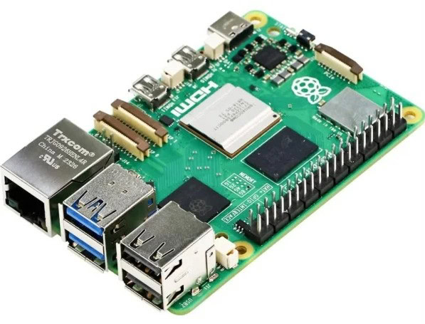 Мікрокомп'ютер Raspberry Pi 5 з об'ємом оперативної пам'яті 16 ГБ