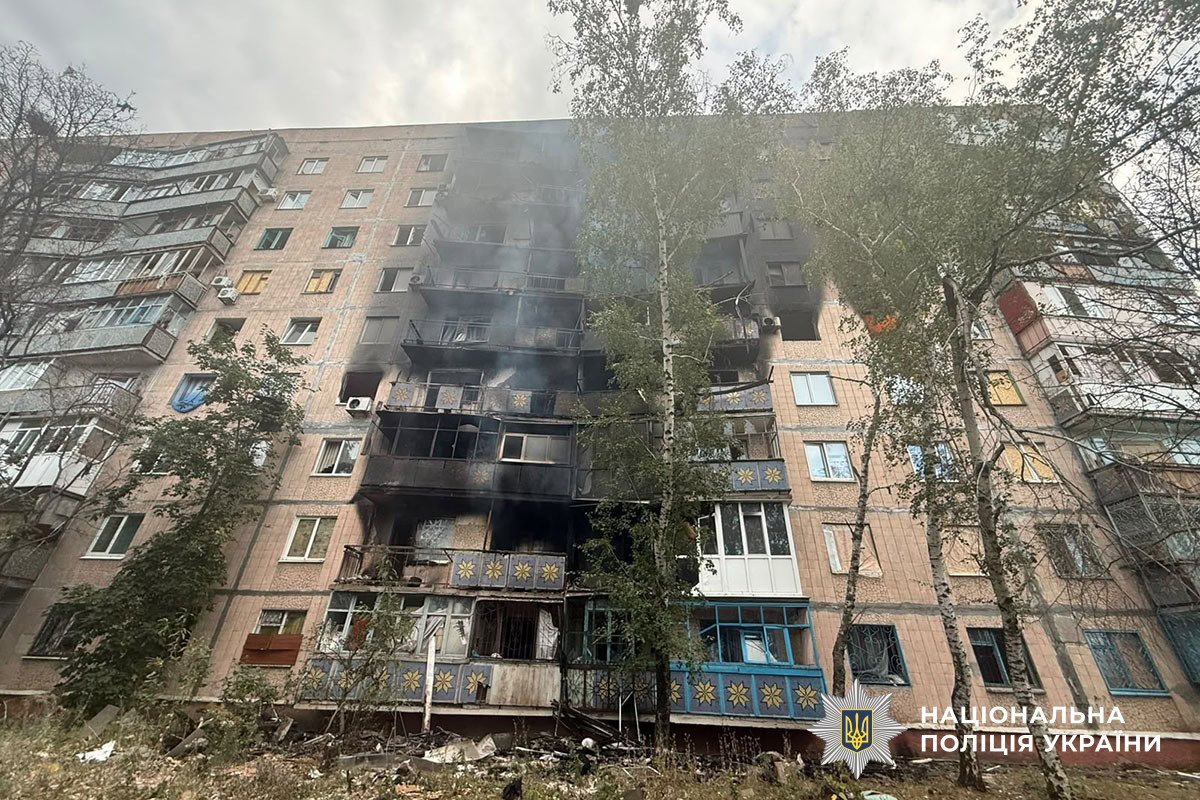 Наслідки російських обстрілів Донецької області 22 вересня
