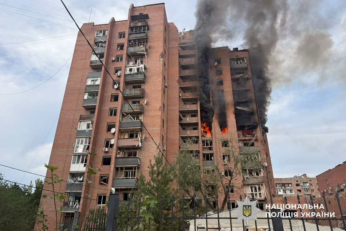 Руйнування після російських ударів по Донеччині 22 вересня
