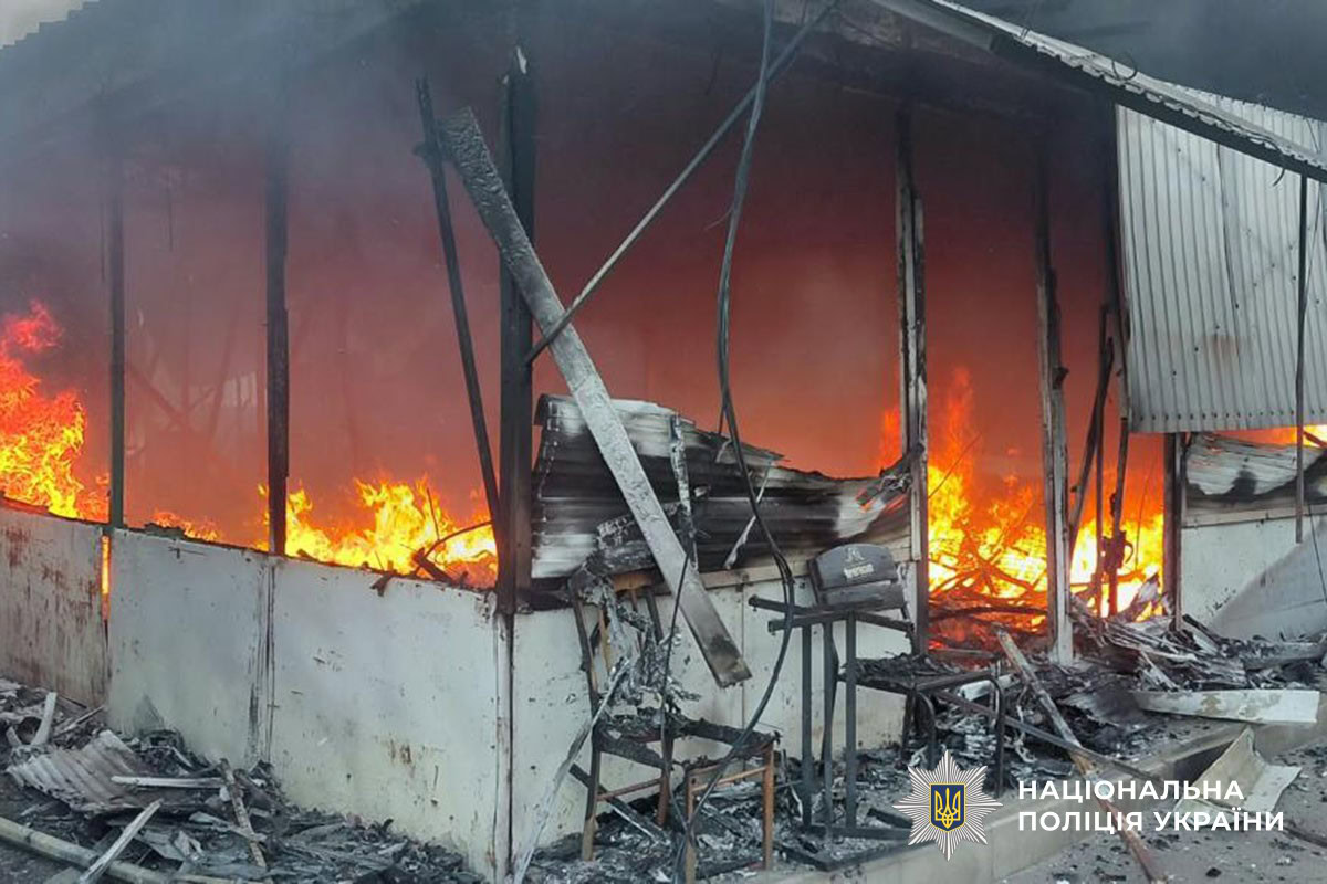 руйнування у Слов’янську після ударів дронами та авіабомбою