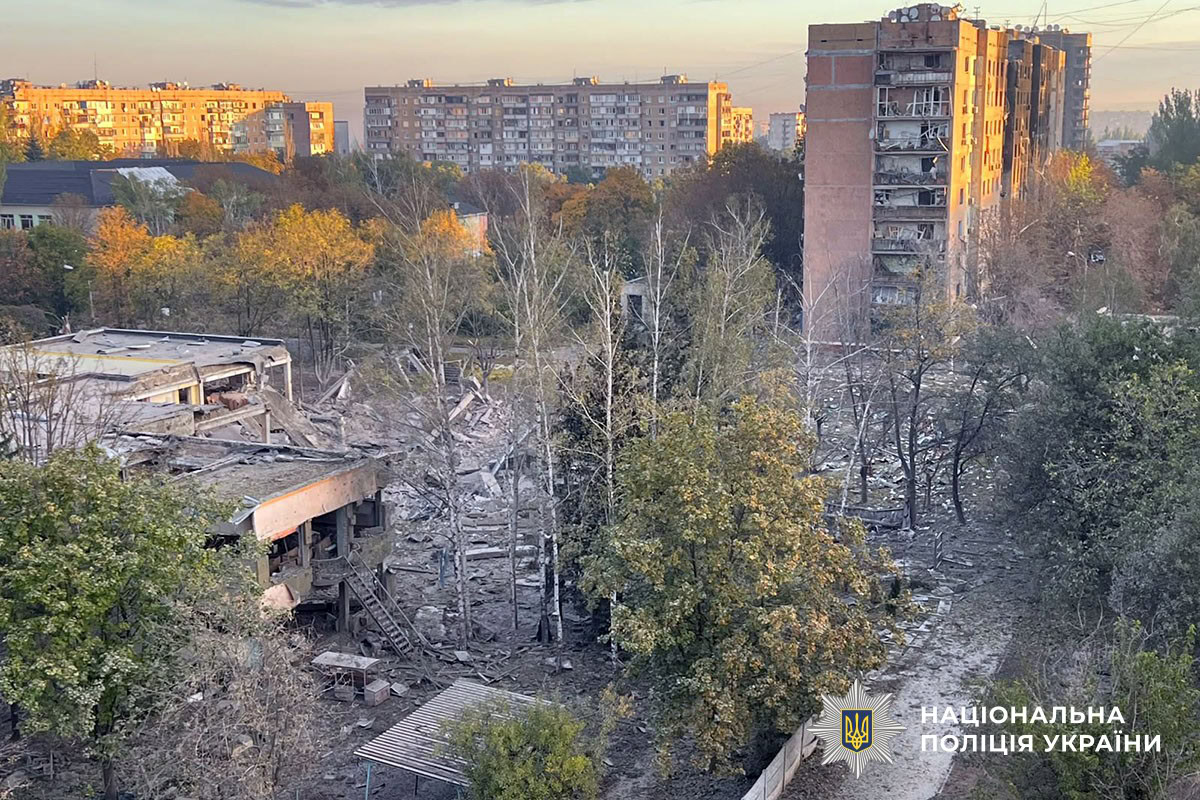 наслідки російських обстрілів Донеччини 4 жовтня