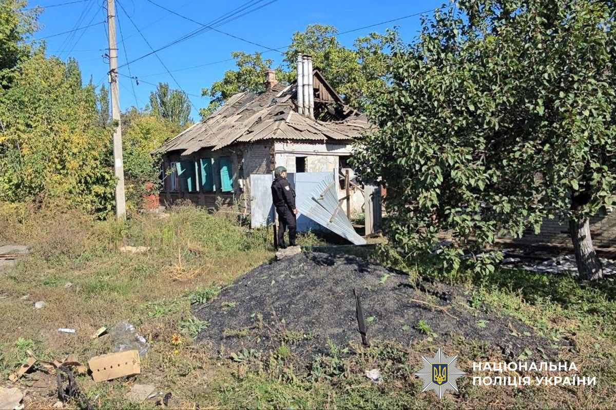 Руйнування після російських ударів по Донеччині 5 жовтня