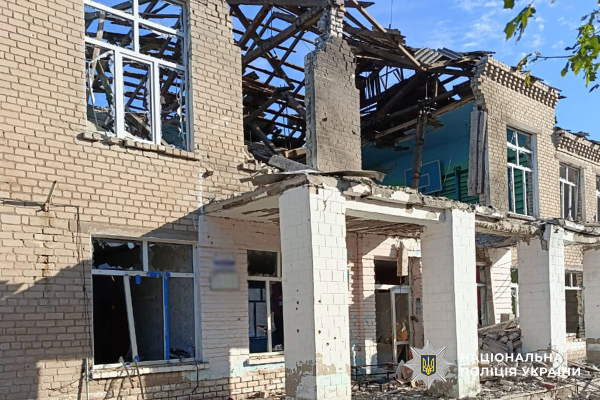 Наслідки російських обстрілів Донеччини 7 жовтня