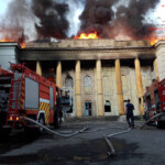 пожежа в Бахмуті
