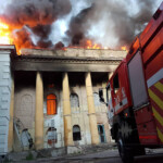 пожежа в Бахмуті
