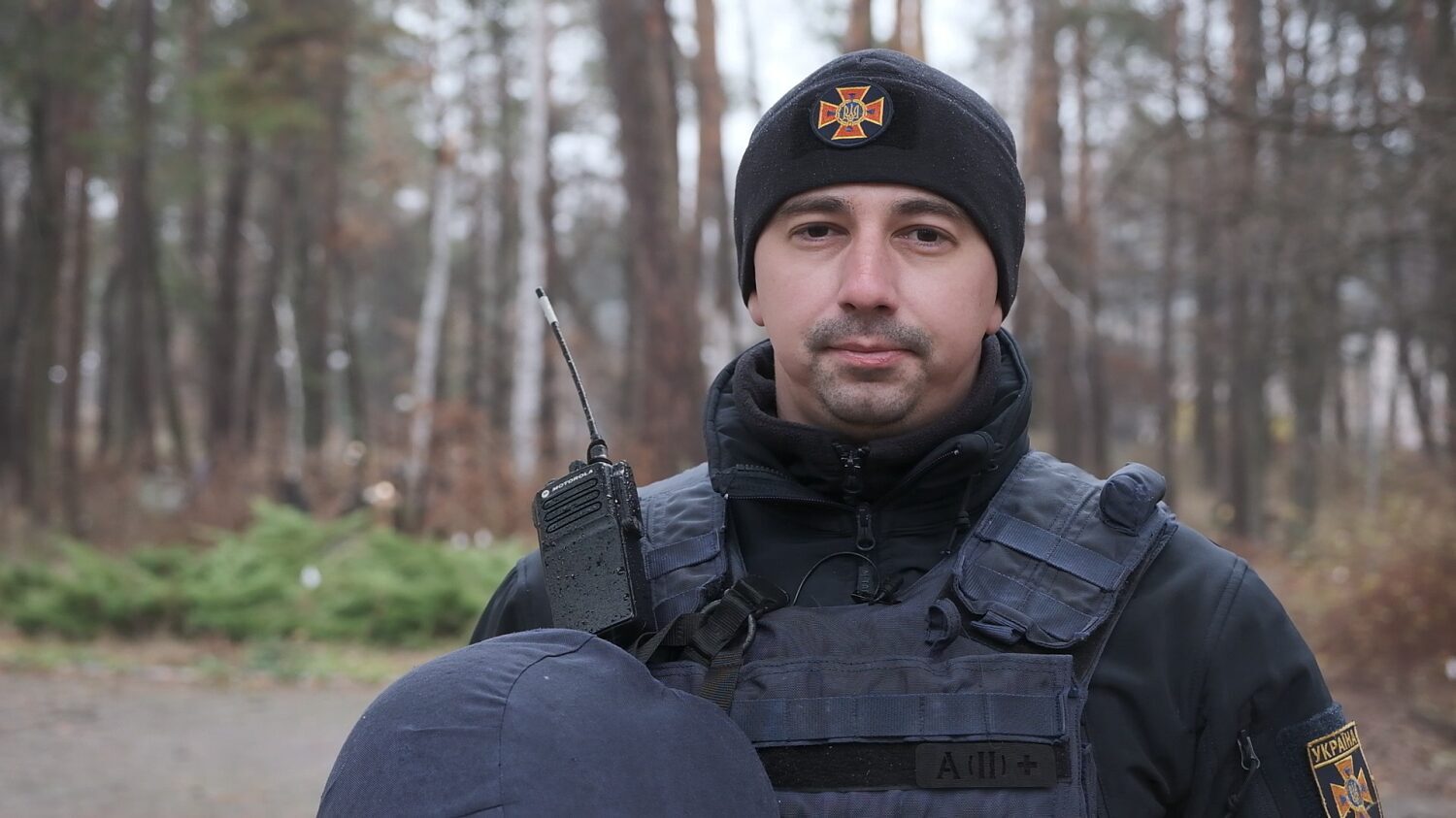 Начальник відділу гуманітарного розмінування ДСНС в Донецькій області Антон Гургач